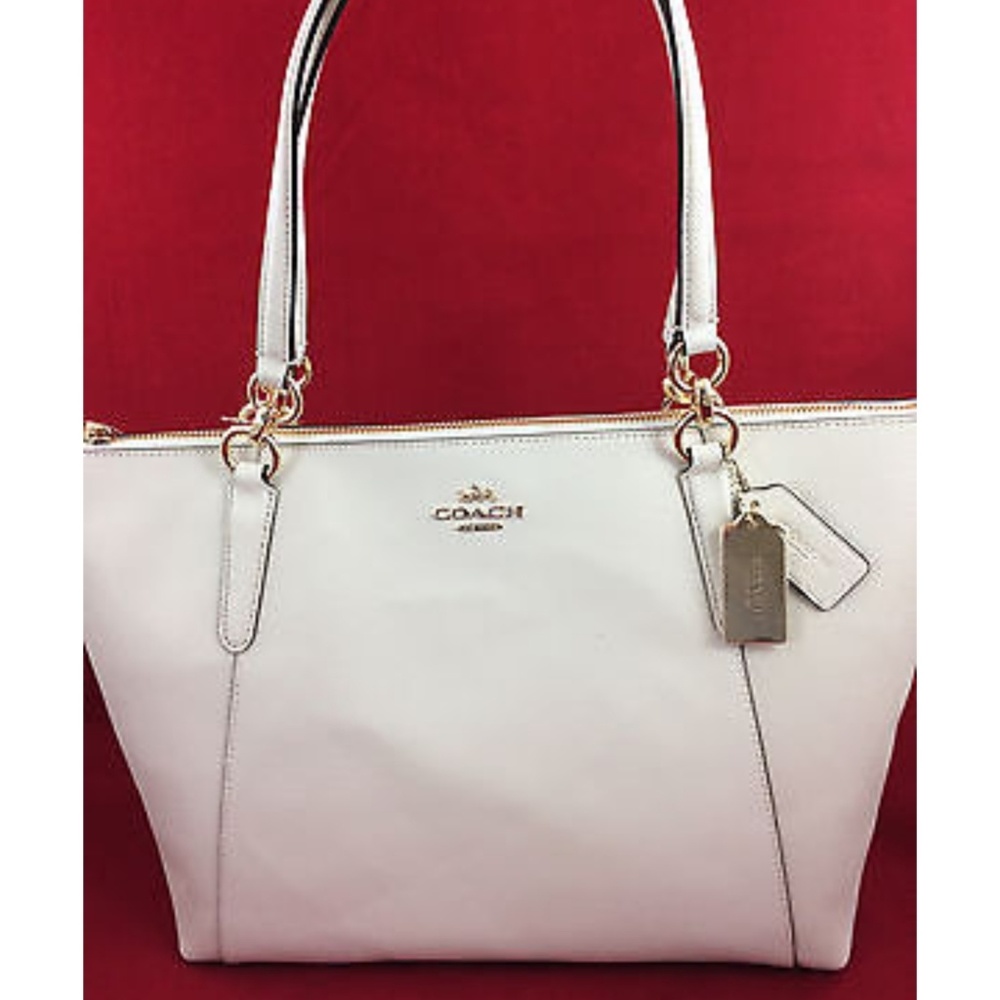 New Coach F57526 AVA Leather Tote Handbag Purse
